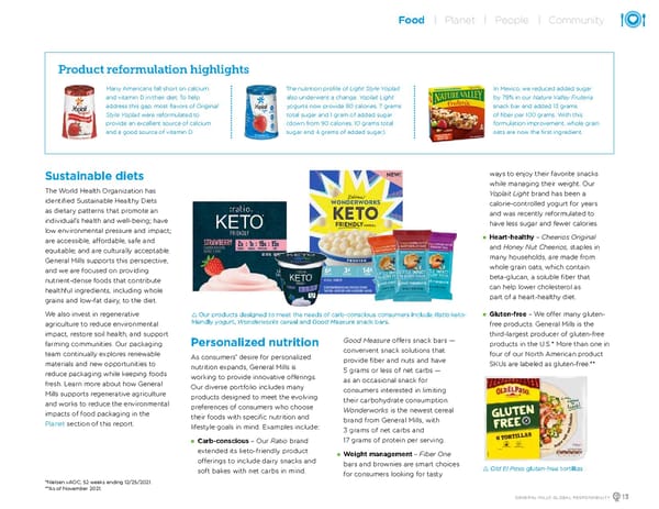 GeneralMills Global Responsibility Report - Page 15