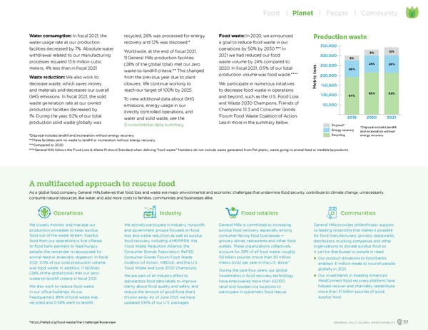 GeneralMills Global Responsibility Report - Page 39