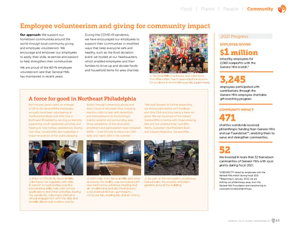 GeneralMills Global Responsibility Report - Page 67