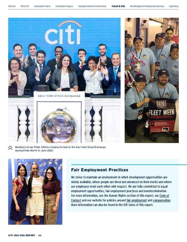 Citi ESG Report - Page 98