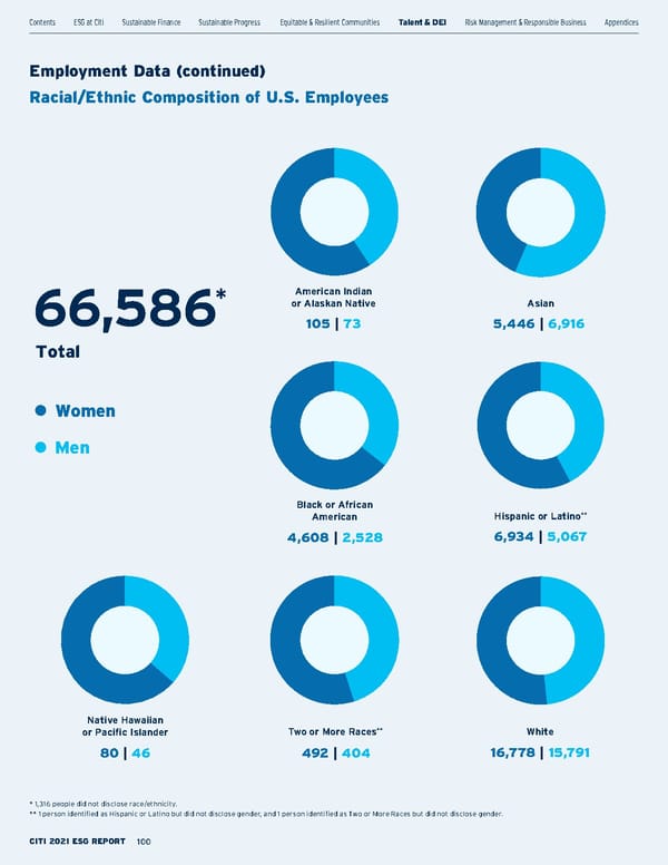 Citi ESG Report - Page 100