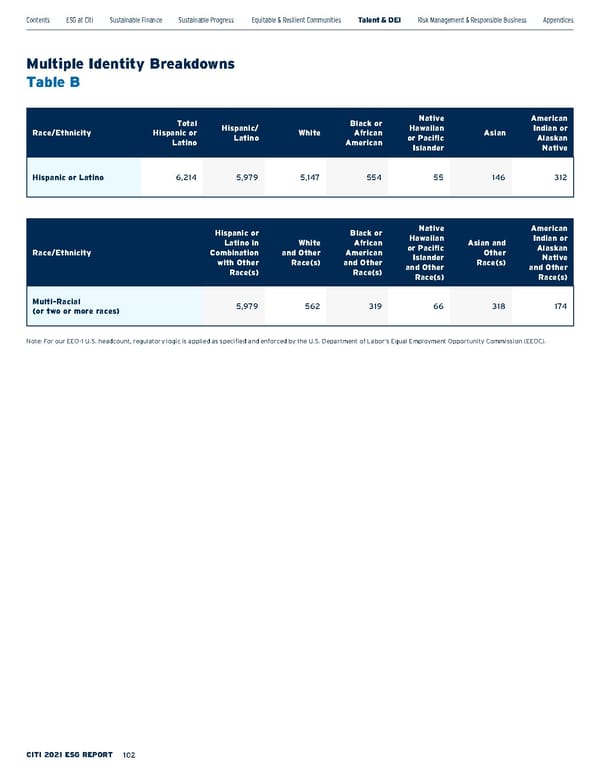 Citi ESG Report - Page 102