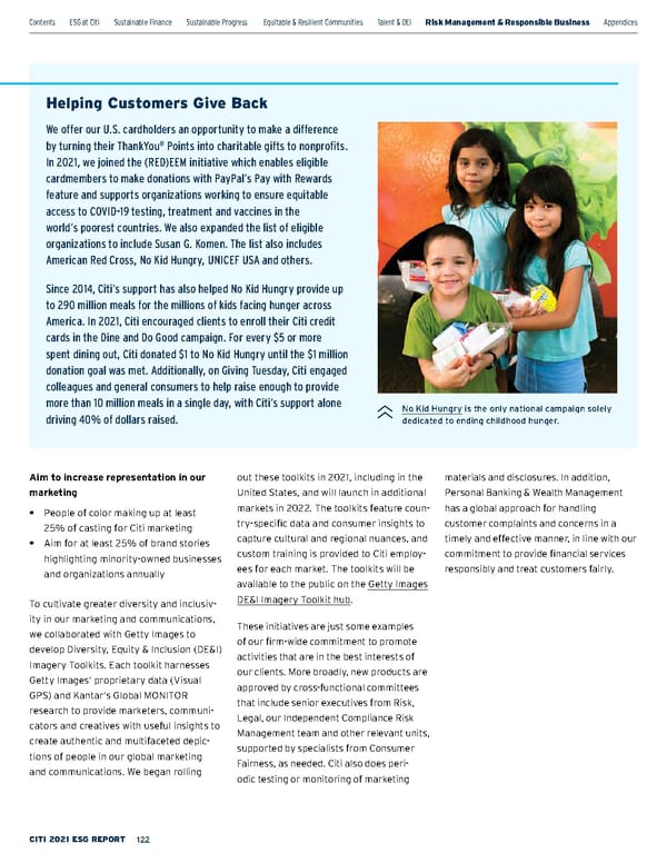 Citi ESG Report - Page 122