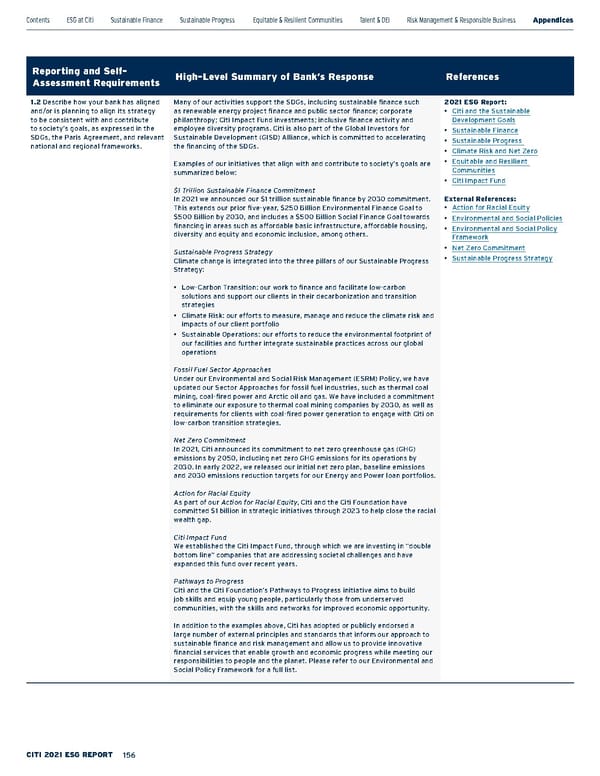 Citi ESG Report - Page 156