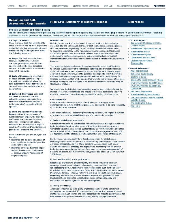 Citi ESG Report - Page 157