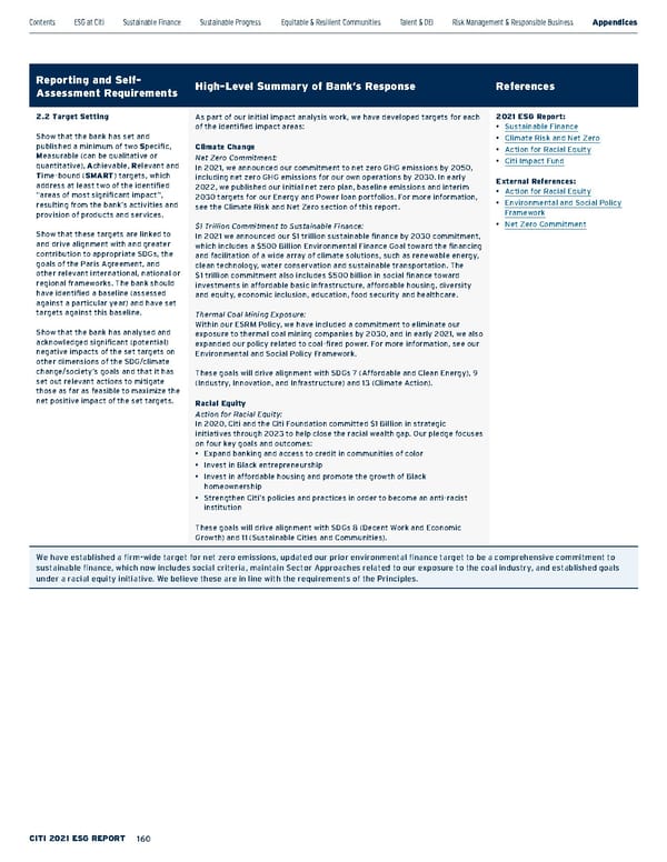 Citi ESG Report - Page 160