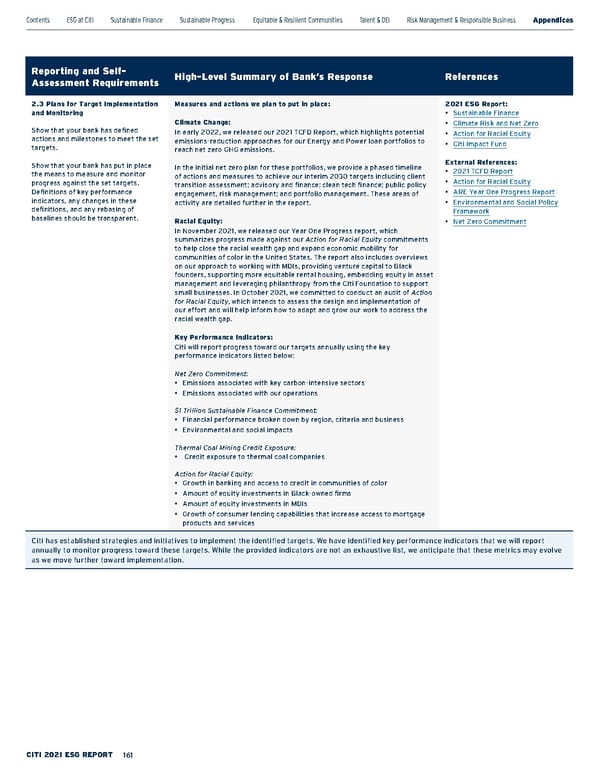 Citi ESG Report - Page 161