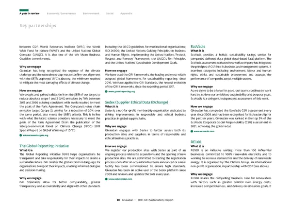 GRI Sustainability Report - Page 21