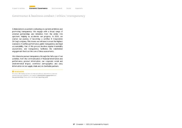 GRI Sustainability Report - Page 38