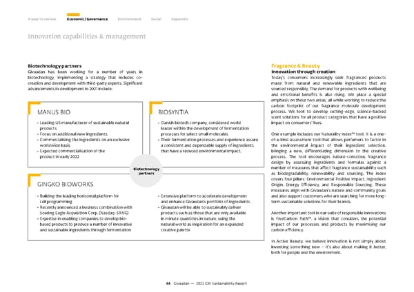 GRI Sustainability Report - Page 45