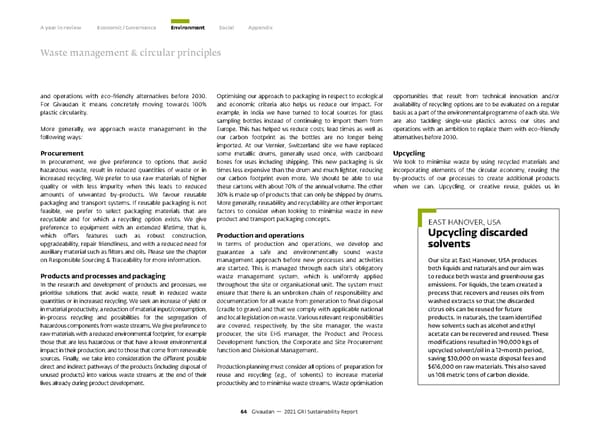 GRI Sustainability Report - Page 65