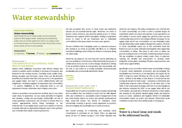 GRI Sustainability Report - Page 69
