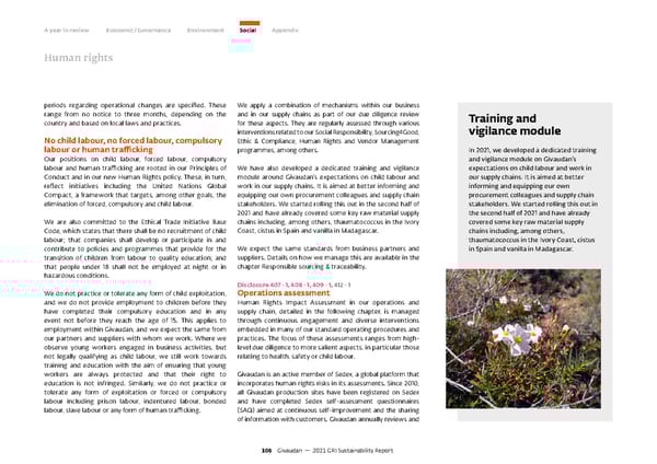 GRI Sustainability Report - Page 107