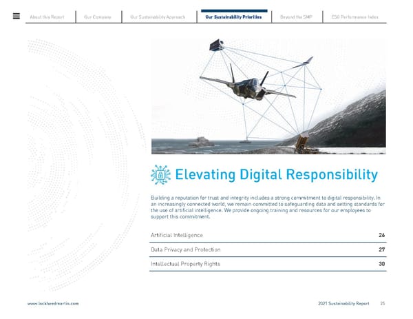 Lockheed Martin Sustainability Report - Page 25