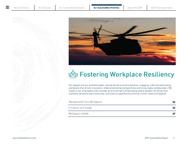 Lockheed Martin Sustainability Report - Page 31