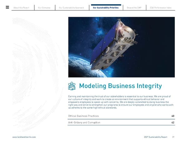 Lockheed Martin Sustainability Report - Page 39