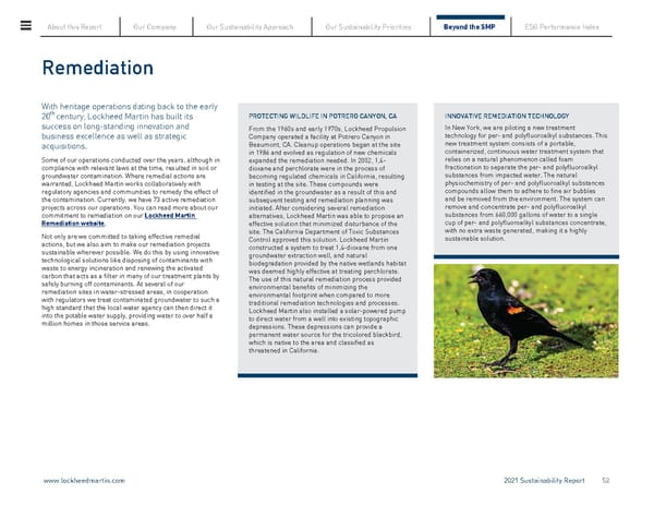 Lockheed Martin Sustainability Report - Page 52