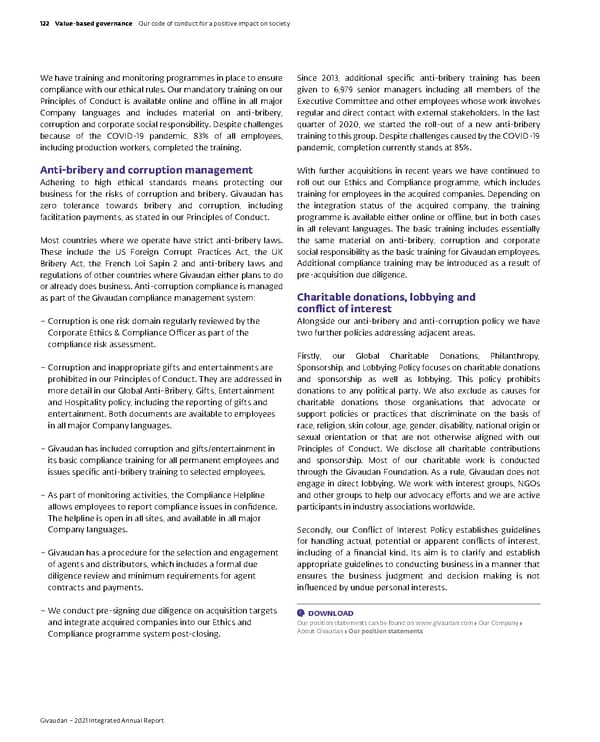 Integrated Annual Report - Page 124