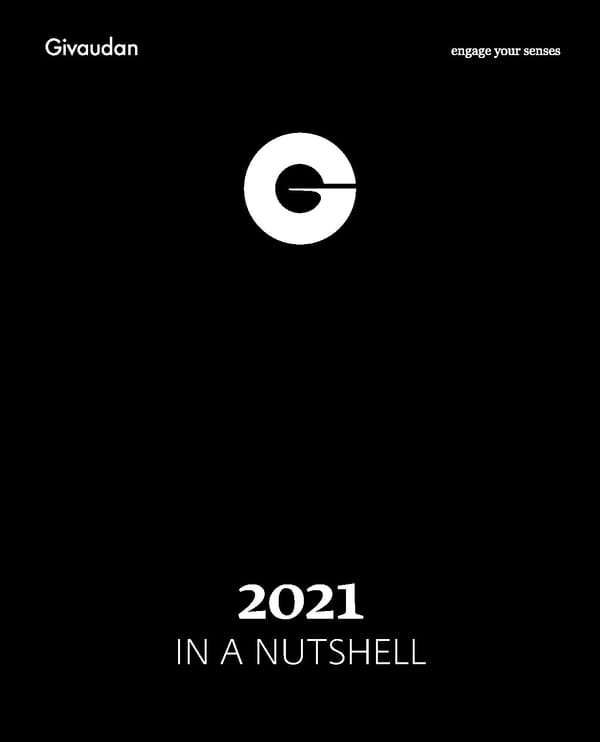 Givaudan 2021 In a Nutshell Flipbook - Page 1