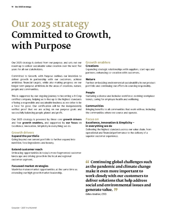 Givaudan 2021 In a Nutshell Flipbook - Page 16