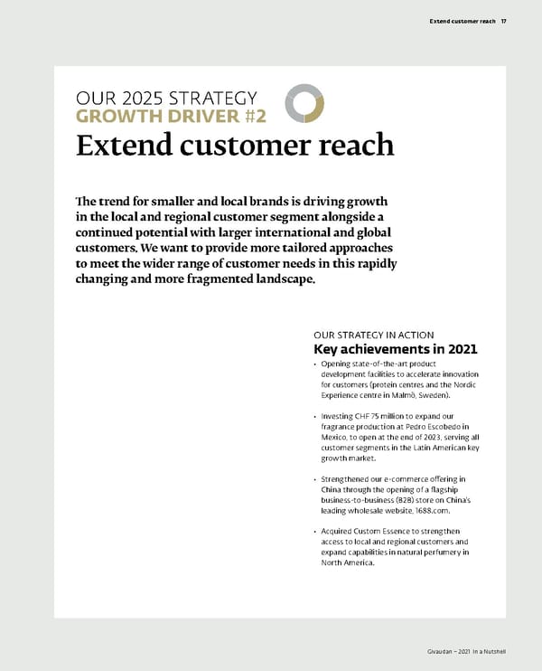 Givaudan 2021 In a Nutshell Flipbook - Page 19