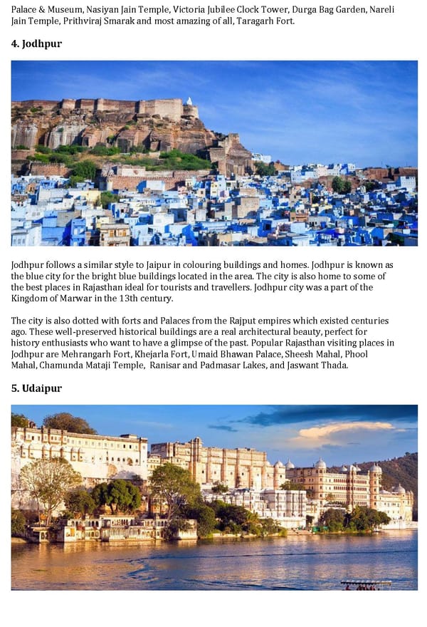 top 10 incredible places to visit in Rajasthan - Page 4