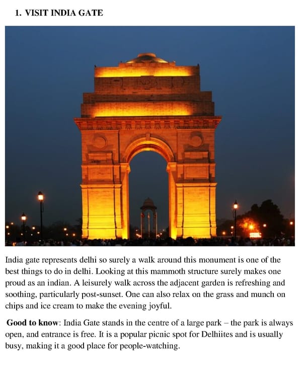 Things to Know Before Your First Trip to Delhi - Page 3
