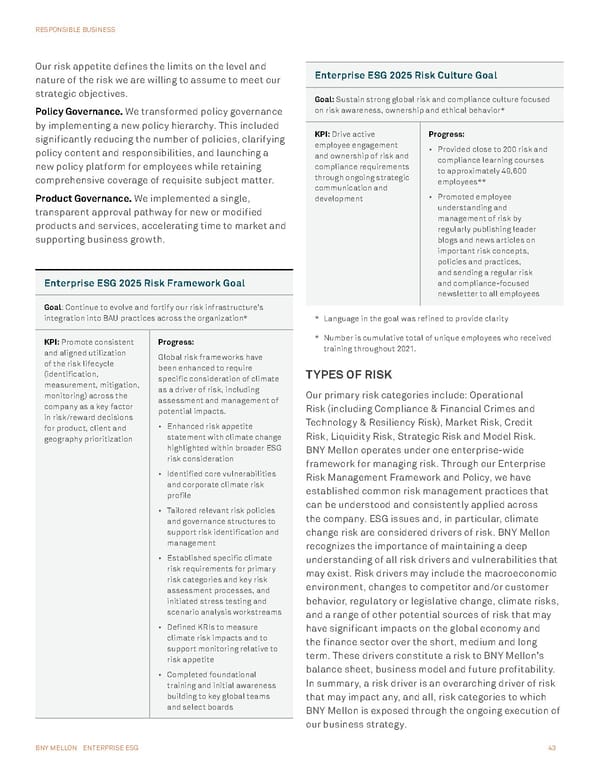 BNY Mellon ESG Report - Page 43