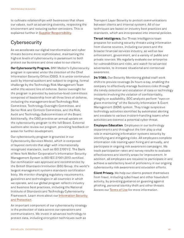 BNY Mellon ESG Report - Page 46