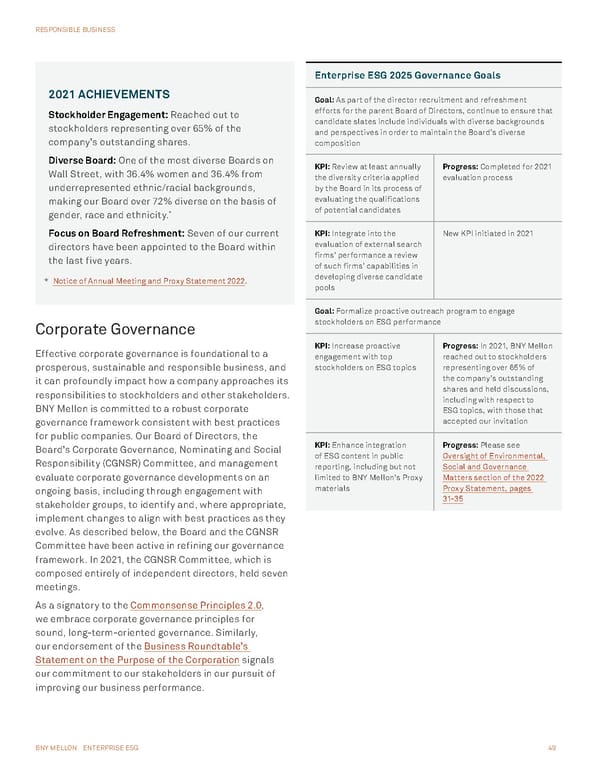 BNY Mellon ESG Report - Page 49