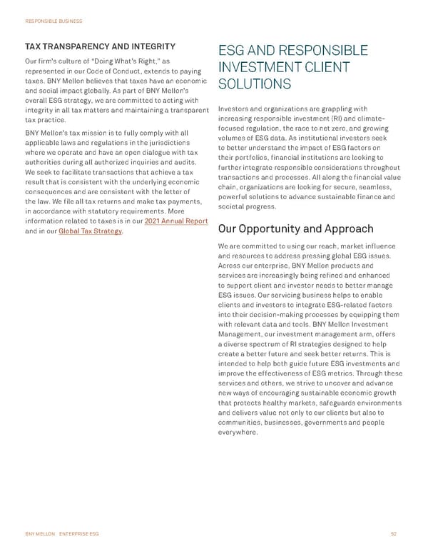 BNY Mellon ESG Report - Page 52