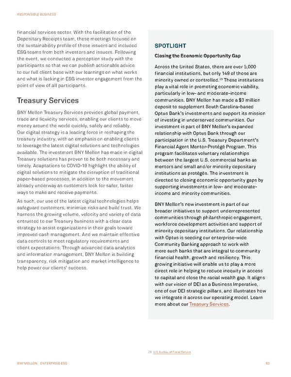 BNY Mellon ESG Report - Page 63