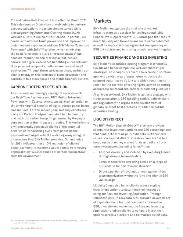 BNY Mellon ESG Report - Page 65