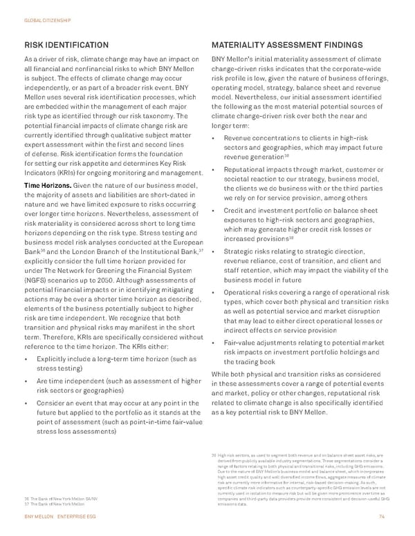 BNY Mellon ESG Report - Page 74