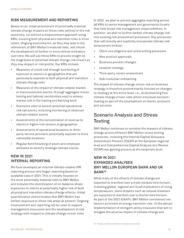 BNY Mellon ESG Report - Page 75