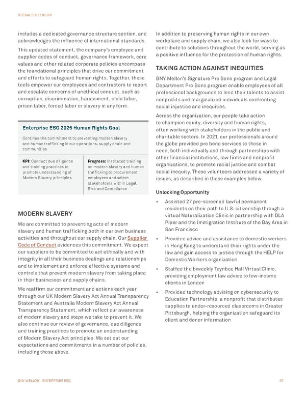 BNY Mellon ESG Report - Page 87