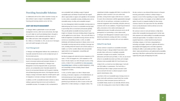 JPMorgan Chase & Co ESG Report - Page 16