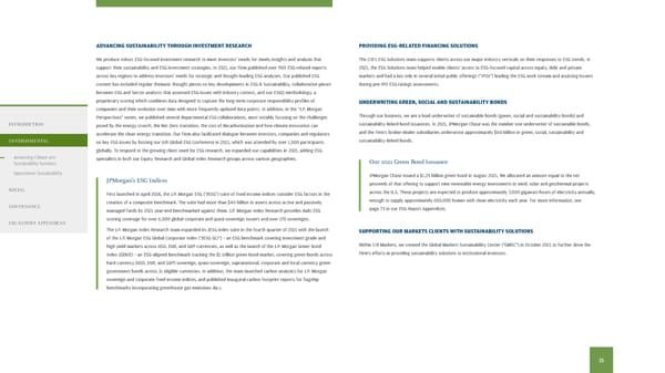 JPMorgan Chase & Co ESG Report - Page 17