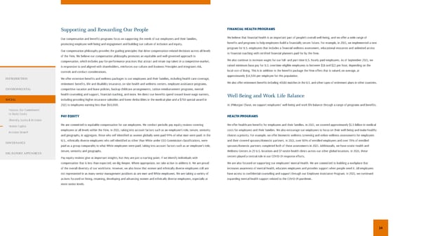 JPMorgan Chase & Co ESG Report - Page 36