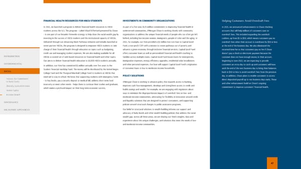 JPMorgan Chase & Co ESG Report - Page 49