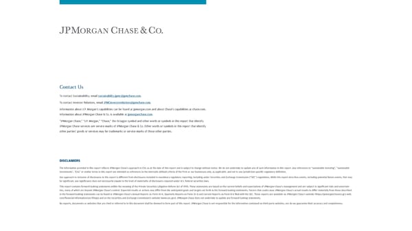 JPMorgan Chase & Co ESG Report - Page 78