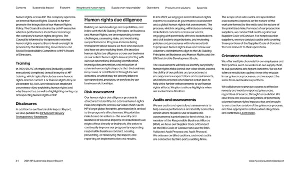 HP Sustainable Impact Report - Page 24