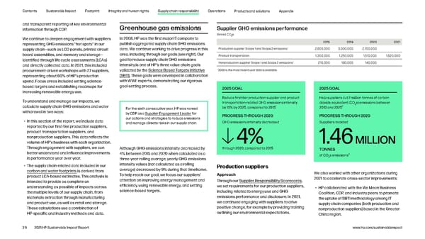 HP Sustainable Impact Report - Page 36