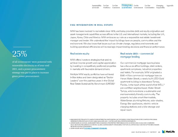 MetLife Sustainability Report - Page 50