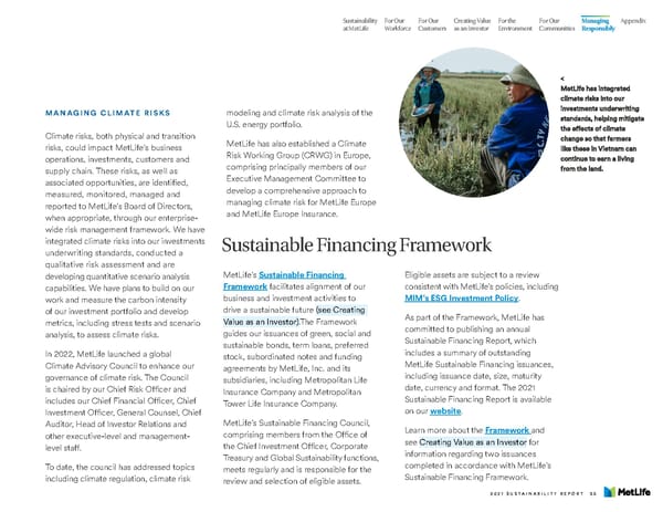 MetLife Sustainability Report - Page 87