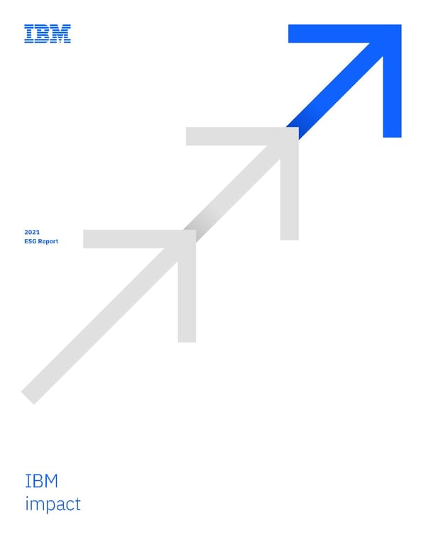 ESG Report | IBM - Page 1