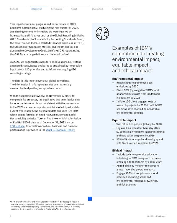 ESG Report | IBM - Page 8