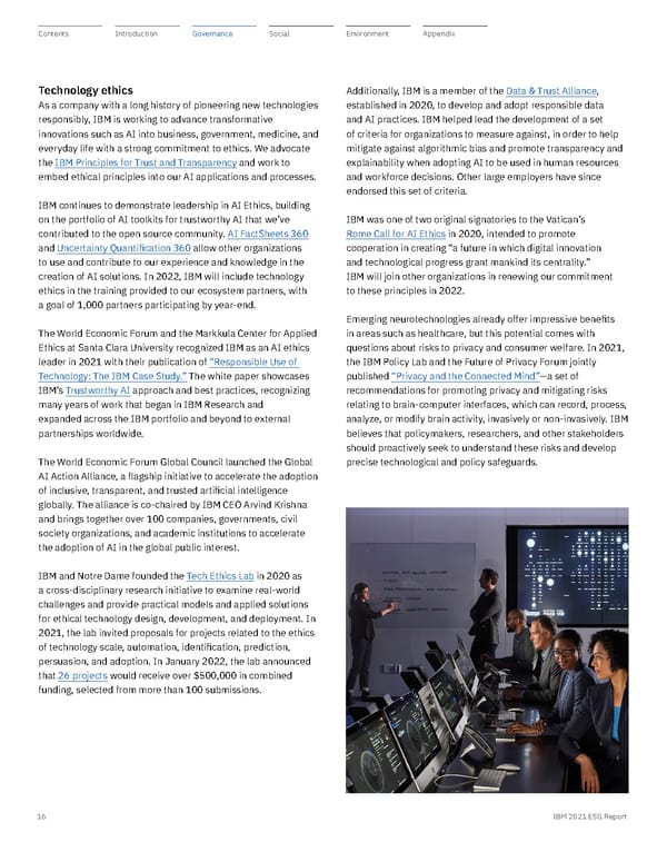 ESG Report | IBM - Page 16