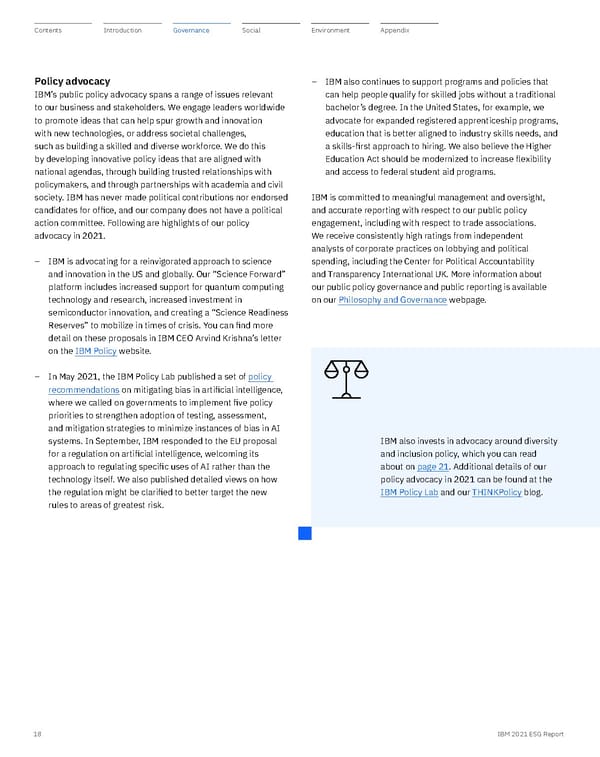 ESG Report | IBM - Page 18