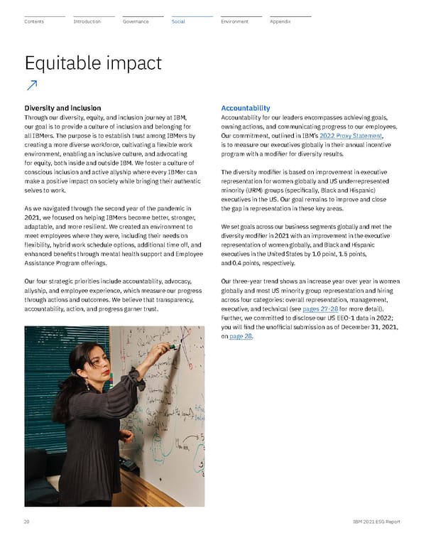 ESG Report | IBM - Page 20